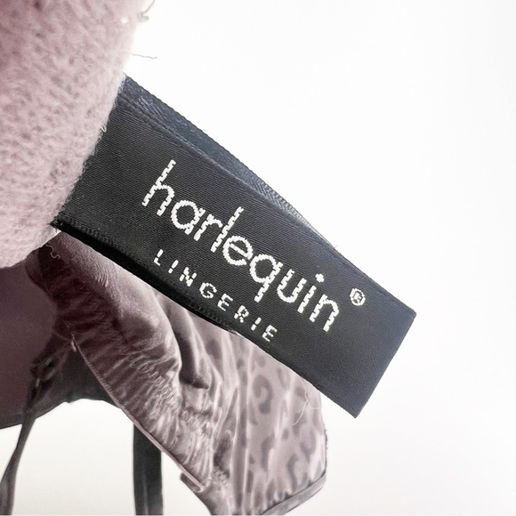 ✅ HARLEQUIN LINGERIE BROWN COCO BRA WITH UNDERWIRE SIZE 32G - Picture 6 of 8